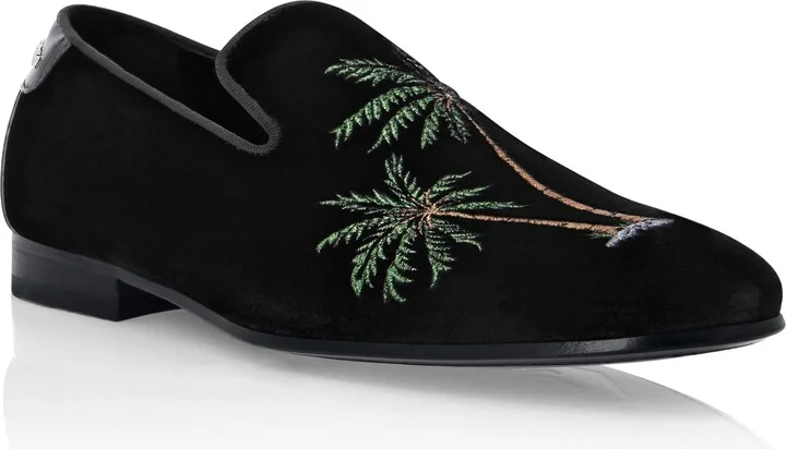 Velvet Loafers Palms
