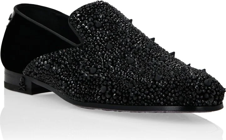 Velvet Loafers Stones