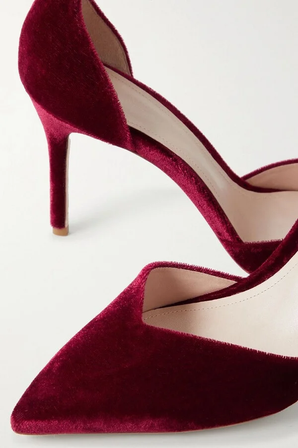Velvet pumps - Image 4