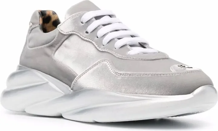 Velvet Runner metallic-effect sneakers - Image 2