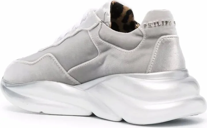 Velvet Runner metallic-effect sneakers - Image 3