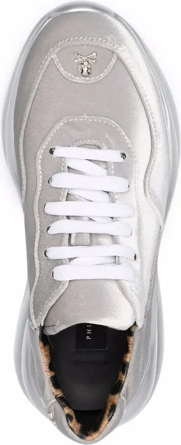 Velvet Runner metallic-effect sneakers - Image 4
