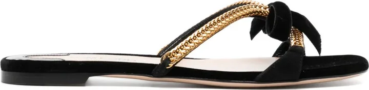 Velvet Sandals