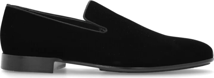 Velvet Shoes, , - Black