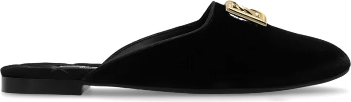 Velvet Slides, , - Black