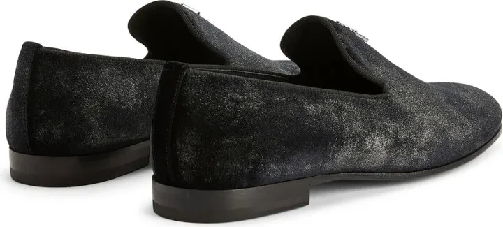 Velvet Slip-On Loafers - Image 3