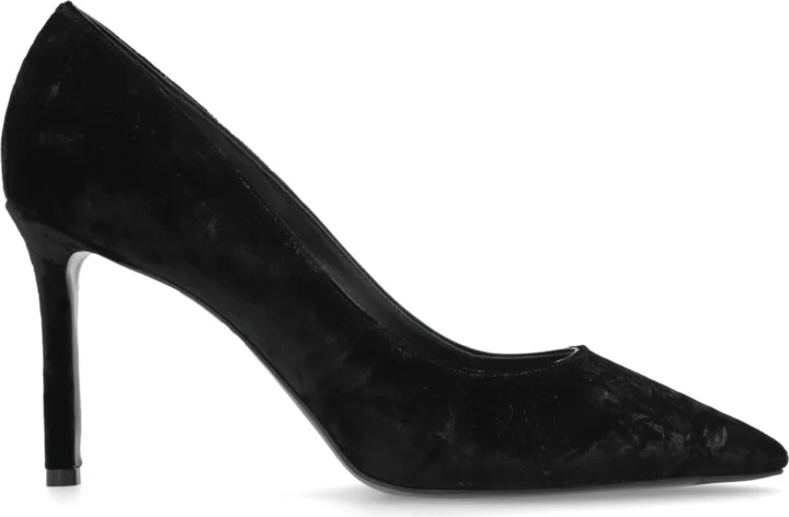 Velvet Stilettos ‘Romy’, , - Black