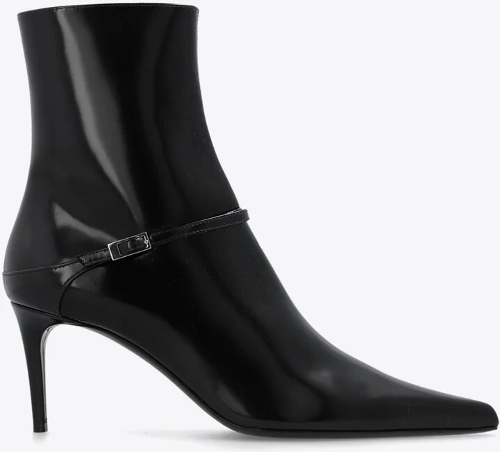 Vendome 70 Leather Ankle Boots