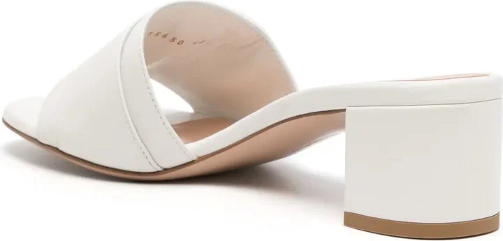 Venezia 45mm leather mules - Image 3