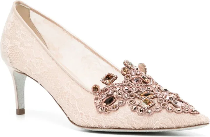 Veneziana 60mm lace pumps - Image 2