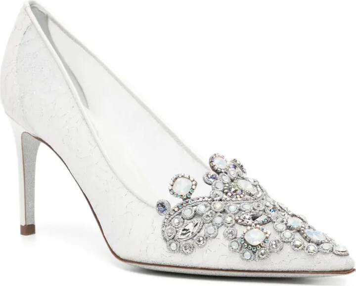 Veneziana 65mm crystal pumps - Image 2