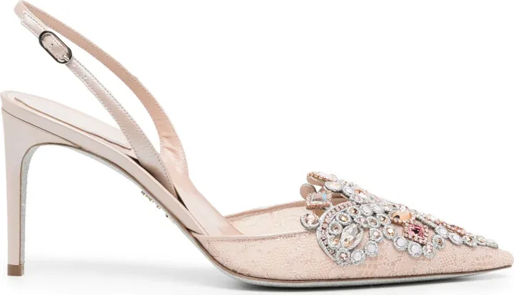 Veneziana 83mm slingback pumps