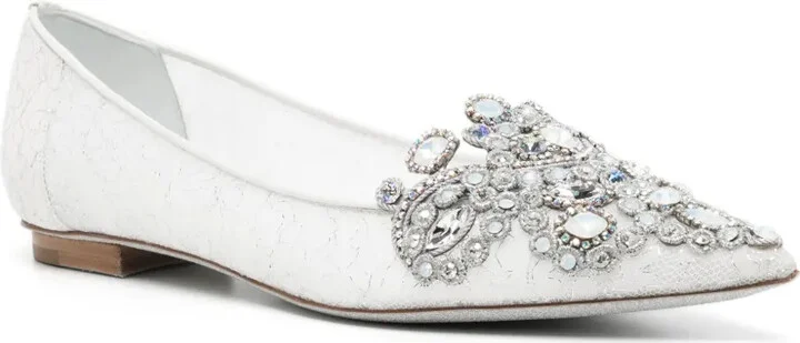 Veneziana crystal ballerina shoes - Image 2