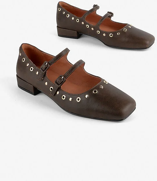 Venezuela Double-Strap Mary Jane Flats - Image 3
