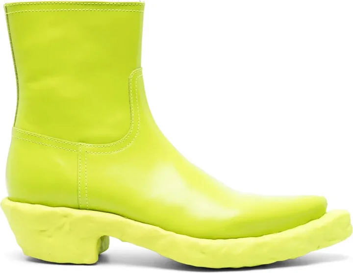 Venga chunky-sole leather boots