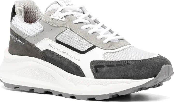 Venice lace-up panelled sneakers - Image 2