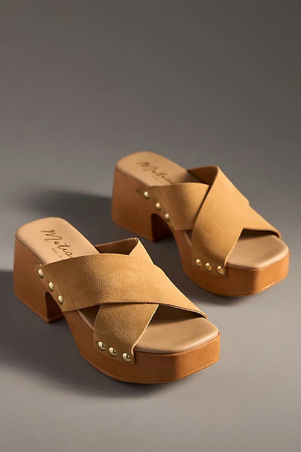Venice Suede Open-Toe Platform Sandals - Image 2