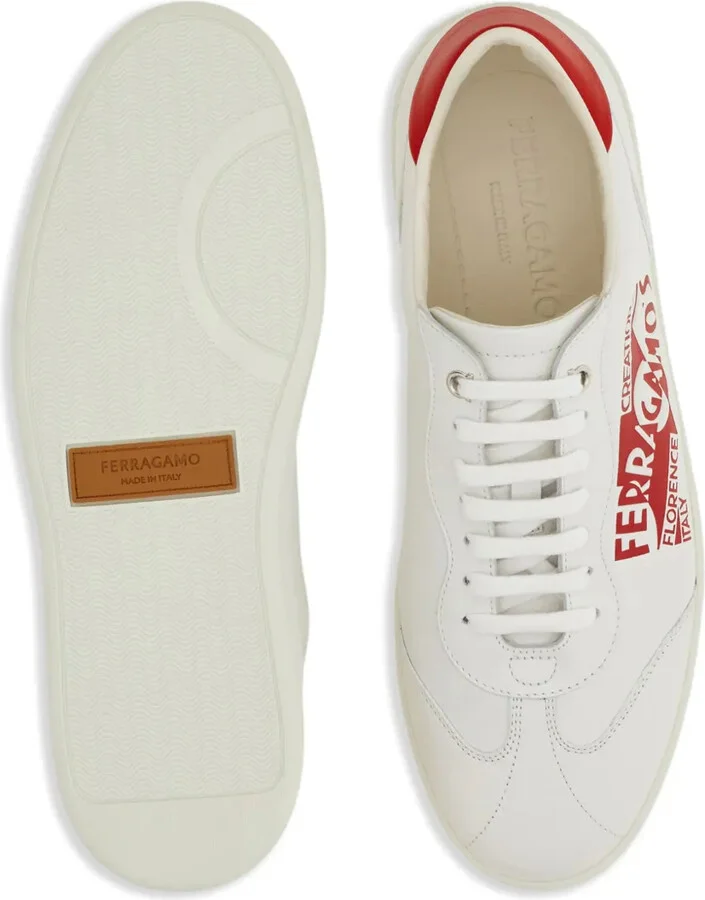 Venna-logo leather sneakers - Image 5