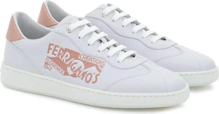 Venna-logo leather sneakers - Image 2