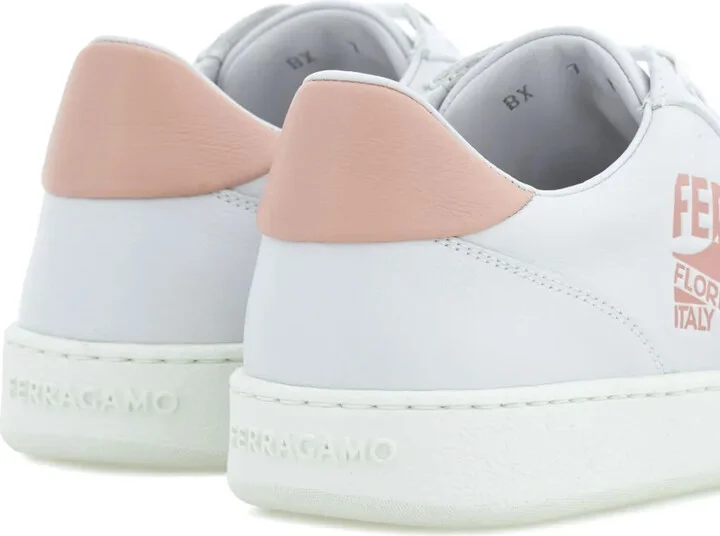 Venna-logo leather sneakers - Image 3