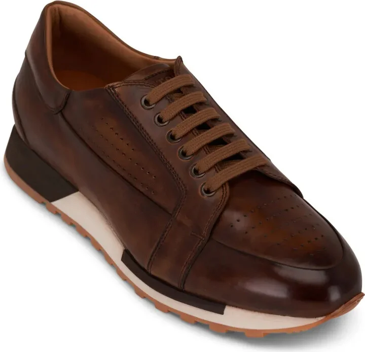 Vento lace-up leather sneakers - Image 2