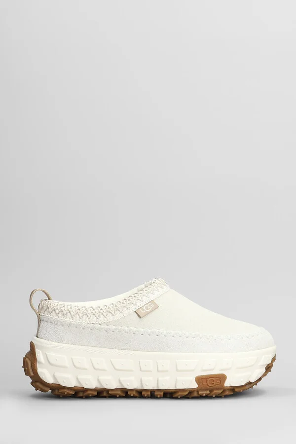 Venture Daze Slipper-mule In Grey Suede