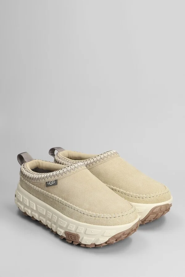 Venture Daze Sneakers In Beige Suede - Image 2