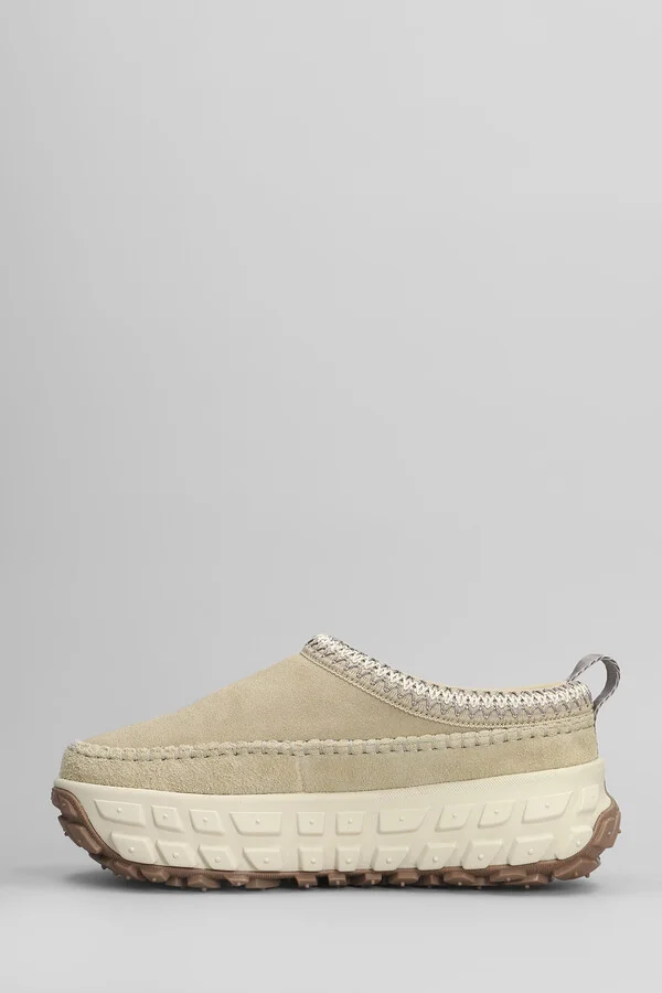Venture Daze Sneakers In Beige Suede - Image 3