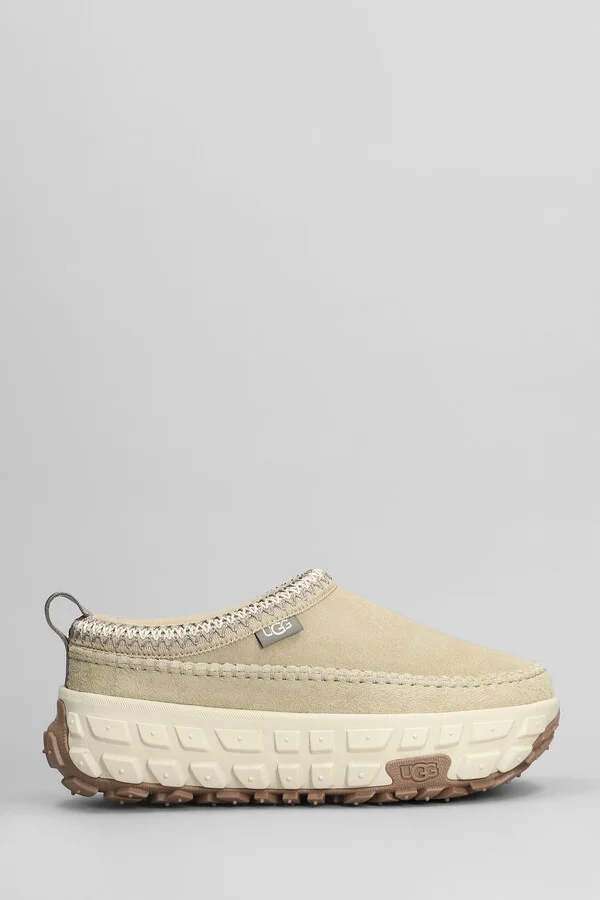 Venture Daze Sneakers In Beige Suede