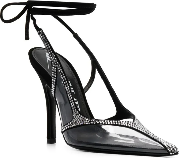 Venus 100mm embellished pumps - Image 2