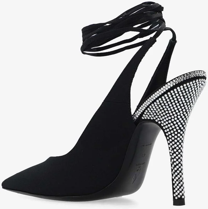 Venus 105 Crystal-Embellished Pumps - Image 2