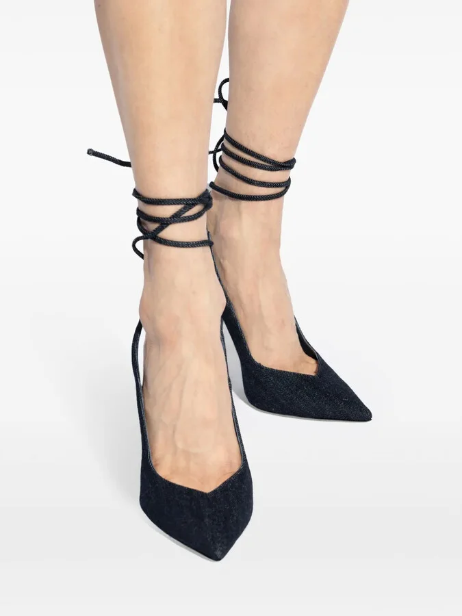 Venus 105mm leather pumps - Image 4