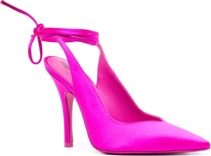 Venus 105mm satin slingback pumps - Image 2