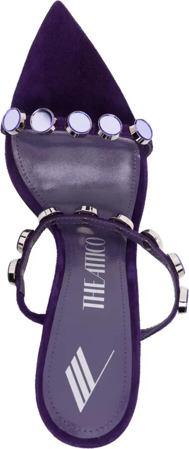 Venus 105mm suede sandals - Image 4