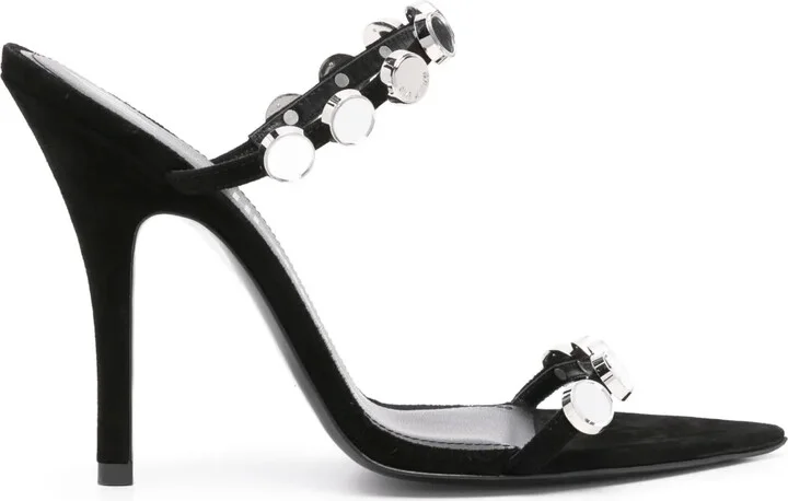 Venus 105mm suede sandals