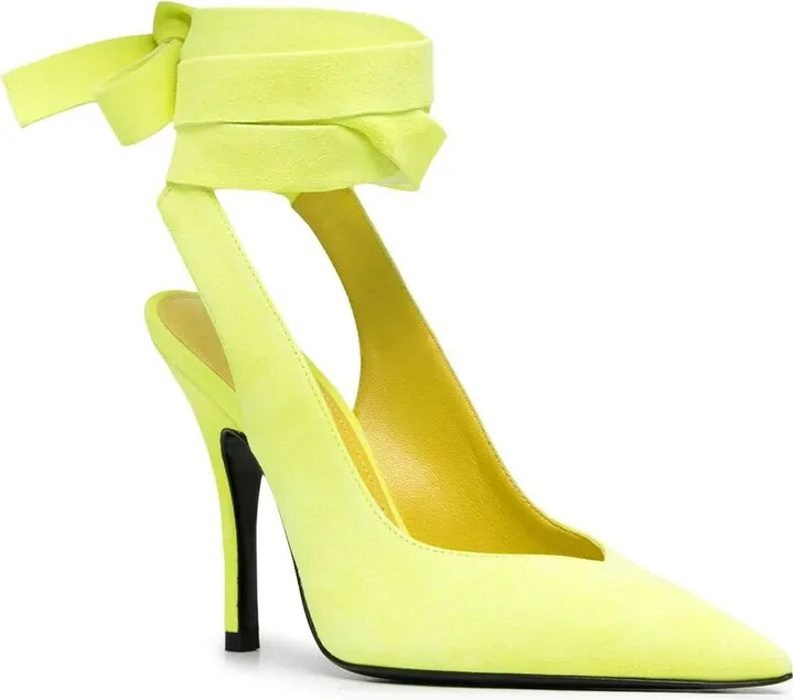 Venus 110mm tie-ankle pumps - Image 2