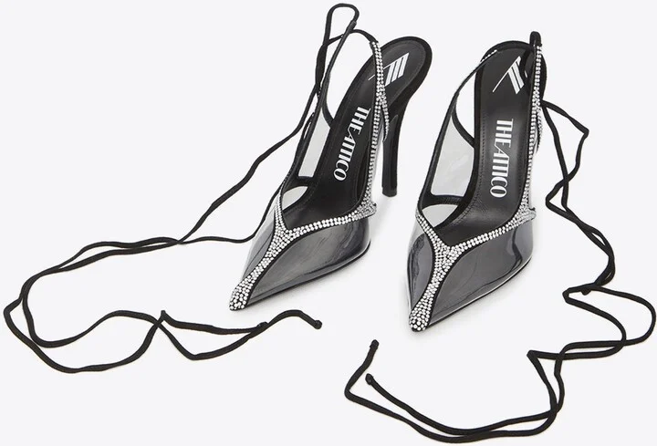 Venus Chrome 105 PVC Pumps - Image 3