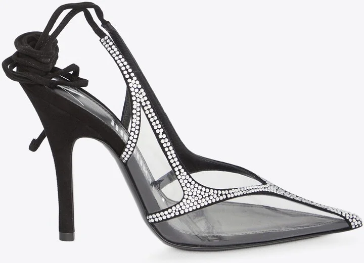 Venus Chrome 105 PVC Pumps