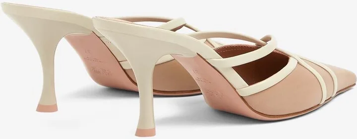 Vera 70 Pointed Mules in Leather - Image 2