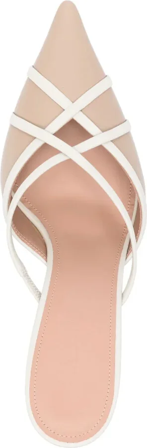 Vera 70mm two-tone mules - Image 4