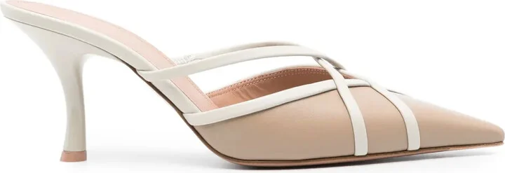 Vera 70mm two-tone mules