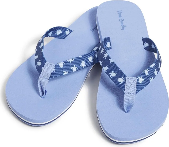 Vera Bradley Women's Webbing Strap Flip Flops