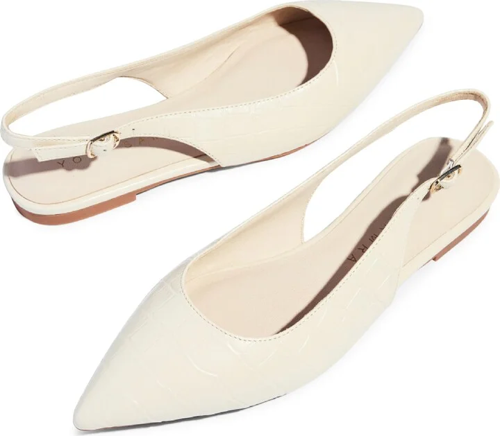 Vera Pointed Toe Slingback Flat - Image 5