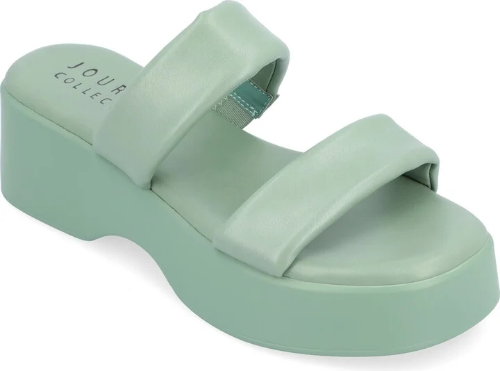 Veradie Tru Comfort Platform Slide Sandal