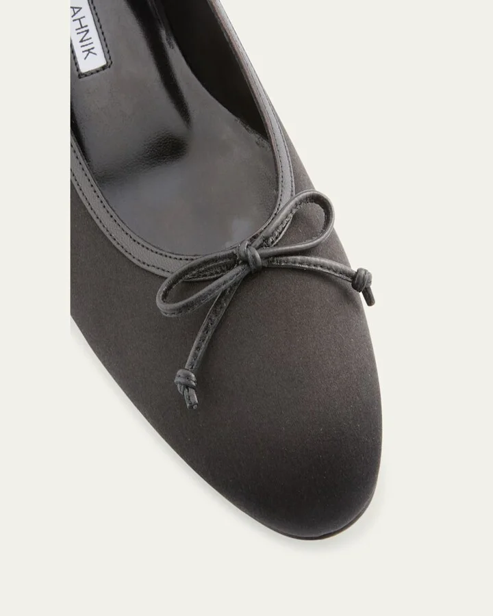 Veralli Bow Ballerina Flats - Image 2