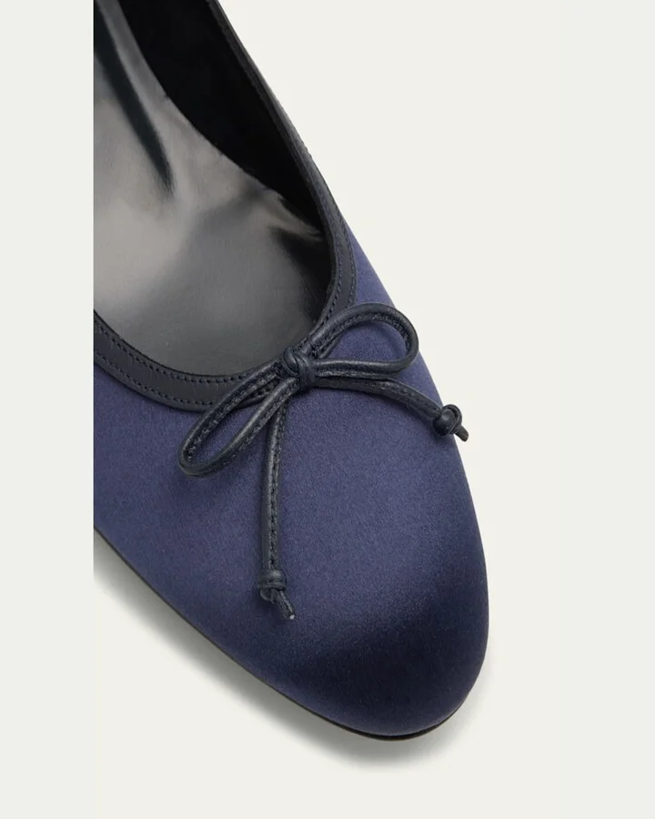 Veralli Bow Ballerina Flats - Image 4