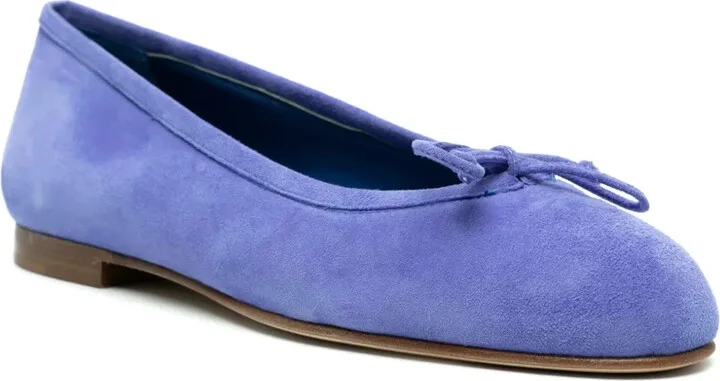 Veralli flat suede ballerinas - Image 2