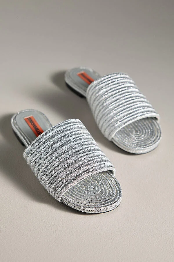 Verano Espadrille Slide Sandals - Image 2