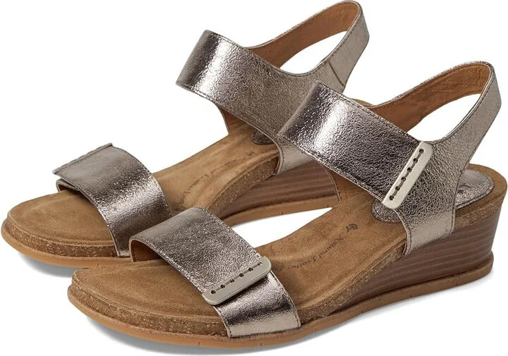 Verdi II SF0095300 Sandals Women's US 10 Bronze Leather Wedge Heel RHS3631