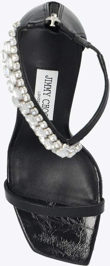 Verity 100 Crystal Embellished Sandals - Image 3